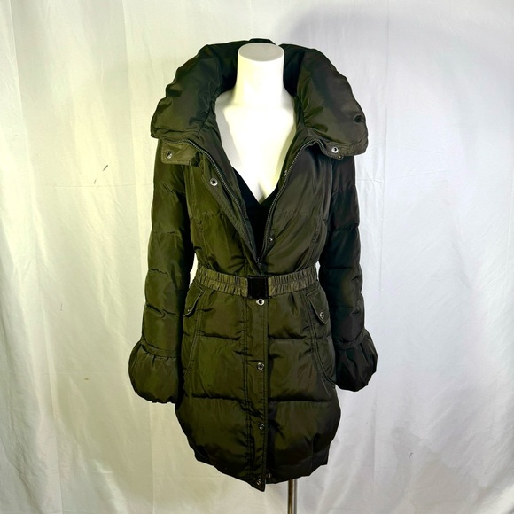 RUDSAK GREEN COAT FEATHER AND DOWN WINTER COAT RUD BY RUDSAK COAT SIZE XL - Picture 5 of 17